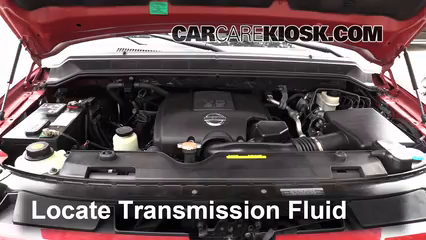 2009 Nissan Armada SE 5.6L V8 FlexFuel Transmission Fluid Check Fluid Level